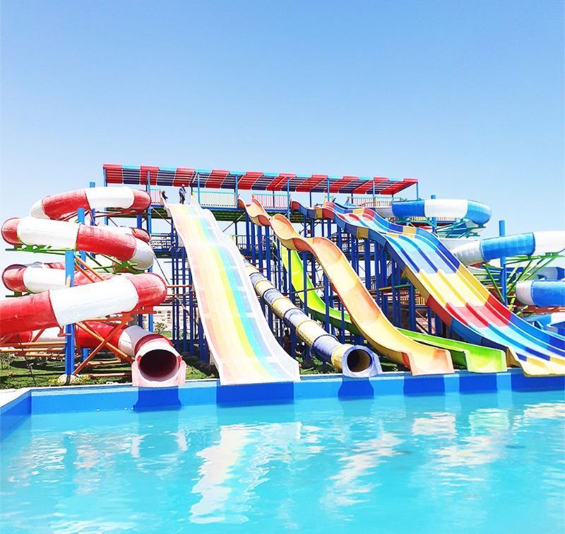 Hawaii Paradise Aqua Park Resort Hurghada Bagian luar foto