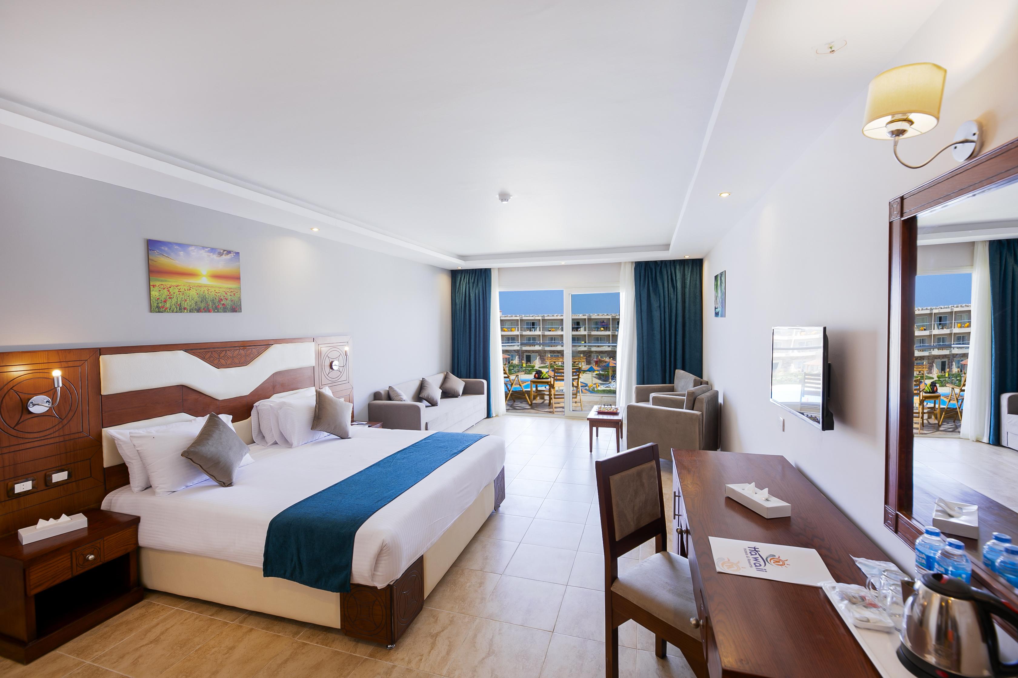 Hawaii Paradise Aqua Park Resort Hurghada Bagian luar foto